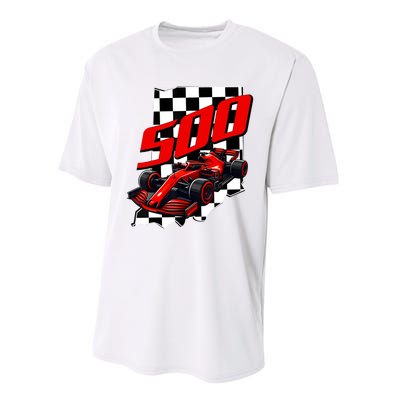 Indianapolis Indiana State 500 Race Car Formula Racing Car Performance Sprint T-Shirt