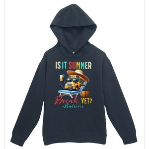 Is It Summer Break Yet Bus Driver Urban Pullover Hoodie