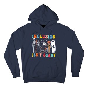 Inclusion IsnT Scary Slp Halloween Sped Teacher Ghost Mummy Hoodie