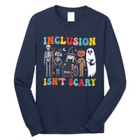 Inclusion IsnT Scary Slp Halloween Sped Teacher Ghost Mummy Long Sleeve Shirt