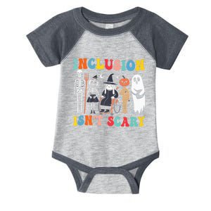 Inclusion IsnT Scary Slp Halloween Sped Teacher Ghost Mummy Infant Baby Jersey Bodysuit