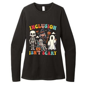 Inclusion IsnT Scary Slp Halloween Sped Teacher Ghost Mummy Womens CVC Long Sleeve Shirt