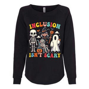 Inclusion IsnT Scary Slp Halloween Sped Teacher Ghost Mummy Womens California Wash Sweatshirt