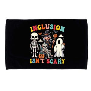 Inclusion IsnT Scary Slp Halloween Sped Teacher Ghost Mummy Microfiber Hand Towel