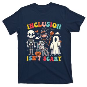 Inclusion IsnT Scary Slp Halloween Sped Teacher Ghost Mummy T-Shirt