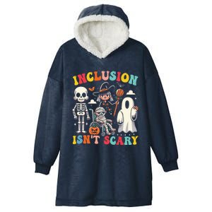 Inclusion IsnT Scary Slp Halloween Sped Teacher Ghost Mummy Hooded Wearable Blanket