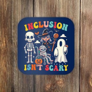 Inclusion IsnT Scary Slp Halloween Sped Teacher Ghost Mummy Coaster