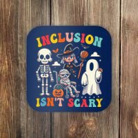 Inclusion IsnT Scary Slp Halloween Sped Teacher Ghost Mummy Coaster