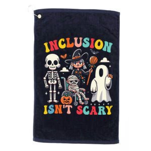 Inclusion IsnT Scary Slp Halloween Sped Teacher Ghost Mummy Platinum Collection Golf Towel