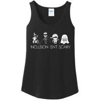 Inclusion IsnT Scary Slp Halloween Sped Teacher Ghost Mummy Ladies Essential Tank