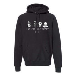 Inclusion IsnT Scary Slp Halloween Sped Teacher Ghost Mummy Premium Hoodie