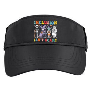 Inclusion IsnT Scary Slp Halloween Sped Teacher Ghost Mummy Adult Drive Performance Visor