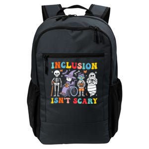 Inclusion IsnT Scary Slp Halloween Sped Teacher Ghost Mummy Daily Commute Backpack