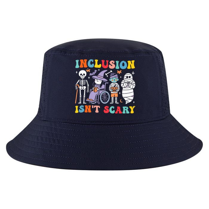 Inclusion IsnT Scary Slp Halloween Sped Teacher Ghost Mummy Cool Comfort Performance Bucket Hat