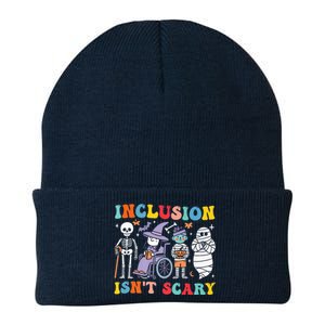 Inclusion IsnT Scary Slp Halloween Sped Teacher Ghost Mummy Knit Cap Winter Beanie