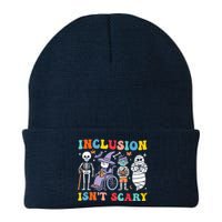 Inclusion IsnT Scary Slp Halloween Sped Teacher Ghost Mummy Knit Cap Winter Beanie