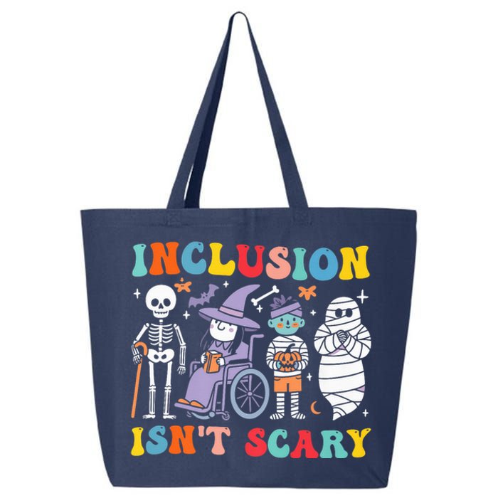 Inclusion IsnT Scary Slp Halloween Sped Teacher Ghost Mummy 25L Jumbo Tote