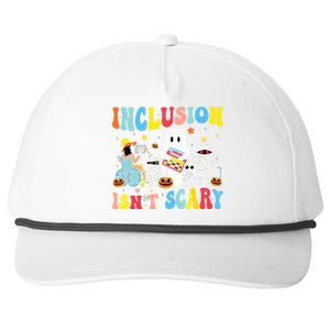 Inclusion IsnT Scary Teacher Skeleton Ghost Cute Halloween Snapback Five-Panel Rope Hat