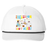 Inclusion IsnT Scary Teacher Skeleton Ghost Cute Halloween Snapback Five-Panel Rope Hat