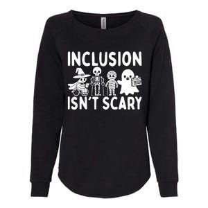 Inclusion IsnT Scary Slp Halloween Sped Teacher Ghost Mummy Womens California Wash Sweatshirt