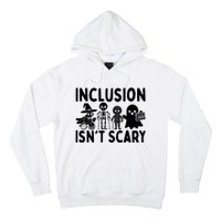 Inclusion IsnT Scary Slp Halloween Sped Teacher Ghost Mummy Hoodie