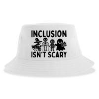 Inclusion IsnT Scary Slp Halloween Sped Teacher Ghost Mummy Sustainable Bucket Hat