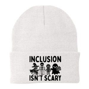 Inclusion IsnT Scary Slp Halloween Sped Teacher Ghost Mummy Knit Cap Winter Beanie