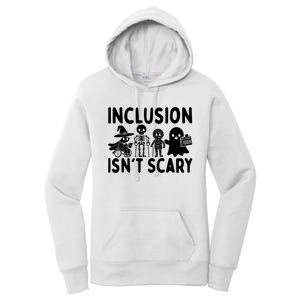 Inclusion IsnT Scary Slp Halloween Sped Teacher Ghost Mummy Women's Pullover Hoodie