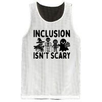 Inclusion IsnT Scary Slp Halloween Sped Teacher Ghost Mummy Mesh Reversible Basketball Jersey Tank