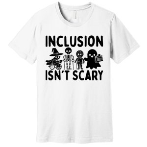 Inclusion IsnT Scary Slp Halloween Sped Teacher Ghost Mummy Premium T-Shirt