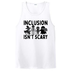 Inclusion IsnT Scary Slp Halloween Sped Teacher Ghost Mummy PosiCharge Competitor Tank