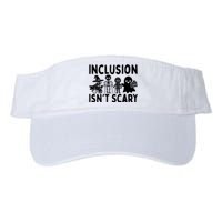 Inclusion IsnT Scary Slp Halloween Sped Teacher Ghost Mummy Valucap Bio-Washed Visor