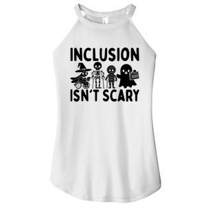 Inclusion IsnT Scary Slp Halloween Sped Teacher Ghost Mummy Women's Perfect Tri Rocker Tank