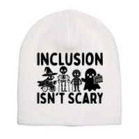 Inclusion IsnT Scary Slp Halloween Sped Teacher Ghost Mummy Short Acrylic Beanie