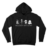 Inclusion IsnT Scary Slp Halloween Sped Teacher Ghost Mummy Hoodie