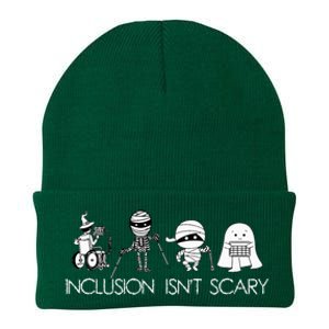 Inclusion IsnT Scary Slp Halloween Sped Teacher Ghost Mummy Knit Cap Winter Beanie