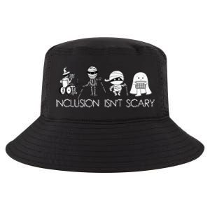 Inclusion IsnT Scary Slp Halloween Sped Teacher Ghost Mummy Cool Comfort Performance Bucket Hat