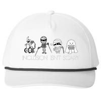 Inclusion IsnT Scary Slp Halloween Sped Teacher Ghost Mummy Snapback Five-Panel Rope Hat