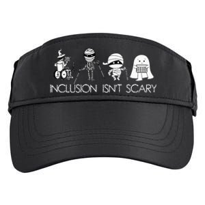 Inclusion IsnT Scary Slp Halloween Sped Teacher Ghost Mummy Adult Drive Performance Visor