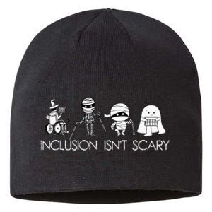 Inclusion IsnT Scary Slp Halloween Sped Teacher Ghost Mummy Sustainable Beanie