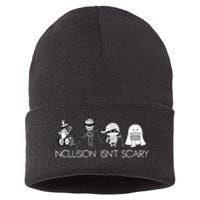 Inclusion IsnT Scary Slp Halloween Sped Teacher Ghost Mummy Sustainable Knit Beanie