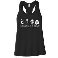 Inclusion IsnT Scary Slp Halloween Sped Teacher Ghost Mummy Women's Racerback Tank