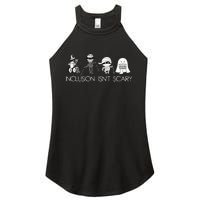 Inclusion IsnT Scary Slp Halloween Sped Teacher Ghost Mummy Women's Perfect Tri Rocker Tank