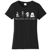 Inclusion IsnT Scary Slp Halloween Sped Teacher Ghost Mummy Women's T-Shirt