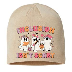 Inclusion IsnT Scary Boo Ghost Sped Teacher Halloween Sustainable Beanie