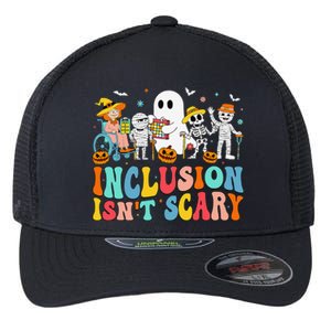 Inclusion IsnT Scary Slp Halloween Sped Teacher Ghost Mummy Gift Flexfit Unipanel Trucker Cap