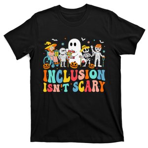 Inclusion IsnT Scary Slp Halloween Sped Teacher Ghost Mummy Gift T-Shirt