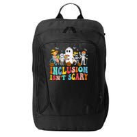 Inclusion IsnT Scary Slp Halloween Sped Teacher Ghost Mummy Gift City Backpack