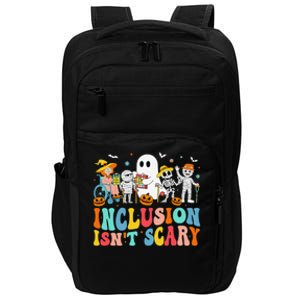 Inclusion IsnT Scary Slp Halloween Sped Teacher Ghost Mummy Gift Impact Tech Backpack