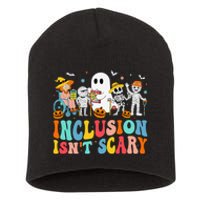 Inclusion IsnT Scary Slp Halloween Sped Teacher Ghost Mummy Gift Short Acrylic Beanie